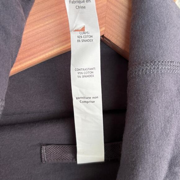 LULULEMON Savasana Wrap Jacket 10 Gray Lounge Yoga Athleisure - Picture 6 of 8